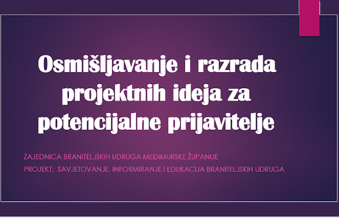 ZBUMŽ pokrenula edukaciju članica